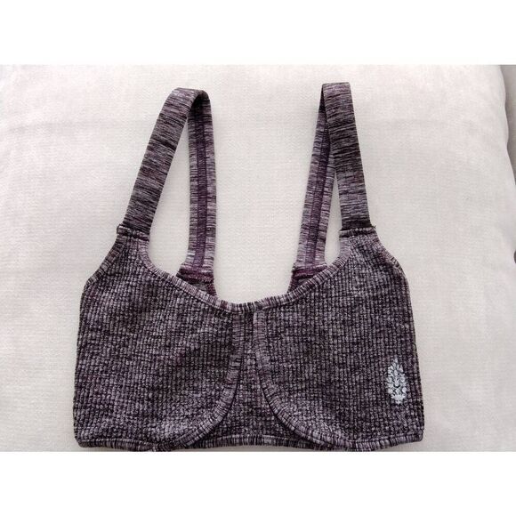 FREE PEOPLE ARRONDI BRA MERLOT  M/L NWOT - Picture 3 of 9